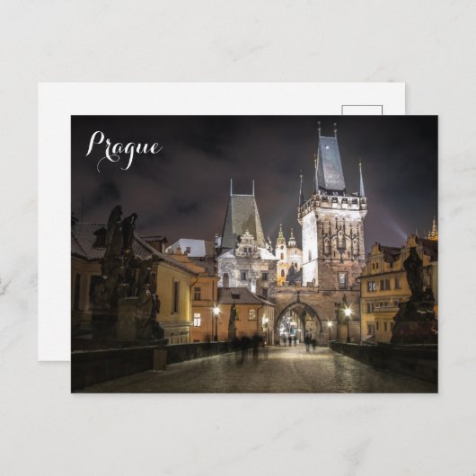 プラハ チェコ共和国 オールドタウン 旅行の写真 ポストカード (正面/裏面)