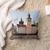 プラハ，チェコ， クッション (ブランケット)