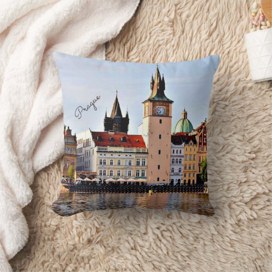 プラハ，チェコ， クッション (ブランケット)