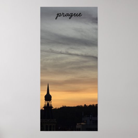 プラハ – チェコ ポスター (正面)