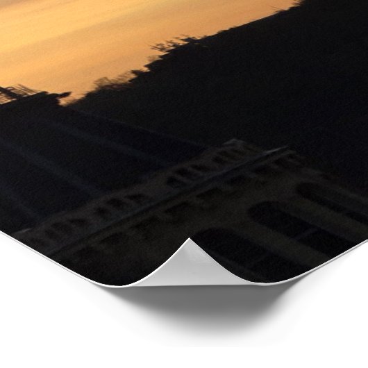 プラハ – チェコ ポスター (角)