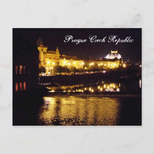 プラハ・チェコ ポストカード (正面)