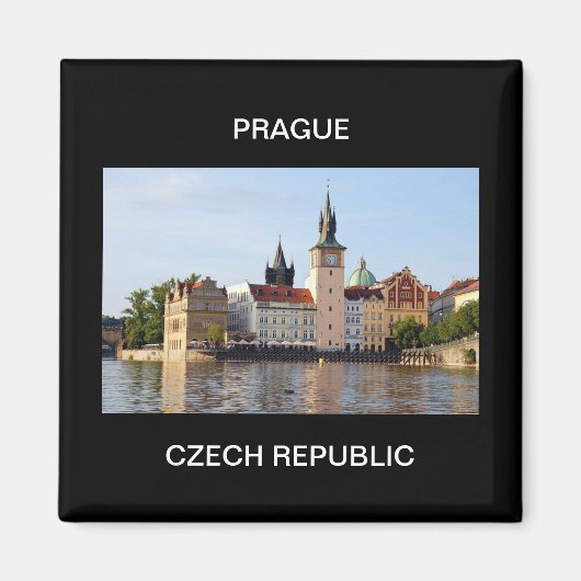 プラハ，チェコ マグネット (正面)