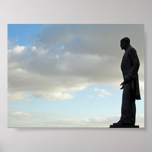 プラハ：トマス・ガリグ・マサリク ポスター (正面)