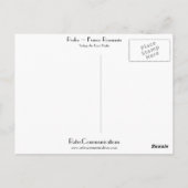 プラハ~フランコルーマニー ポストカード (裏面)