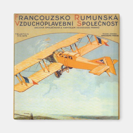 プラハ～フランコルーマニー マグネット (正面)