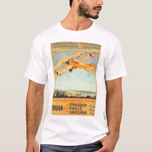 プラハ～フランコルーマニー Tシャツ (正面)