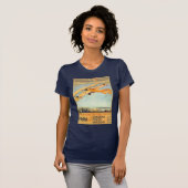 プラハ ~ フランス ルーマニア Tシャツ (正面フル)