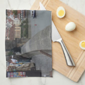 プラハ/プラハカスタムキッチンタオル キッチンタオル (四つ折り)