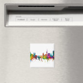 プラハ(プラハ)チェコスカイライン マグネット (インサイチュ (食洗機))