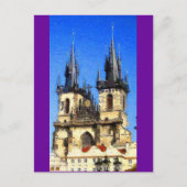 プラハ ポストカード (正面)