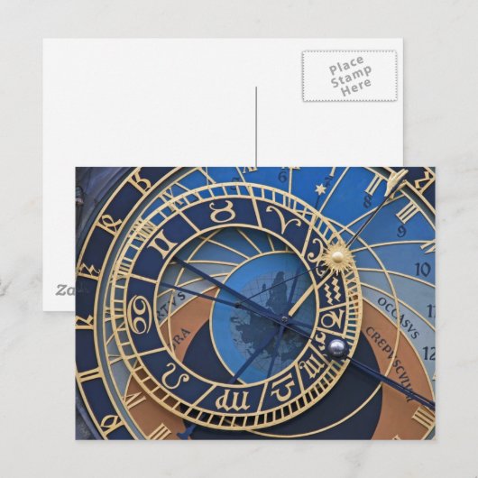 プラハ ポストカード (正面/裏面)