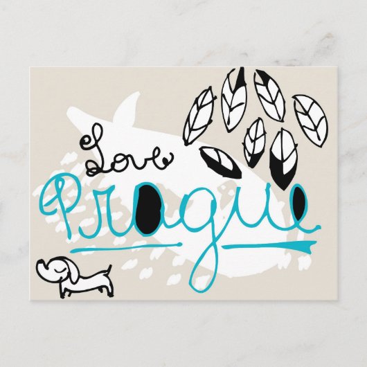 プラハ ポストカード (正面)