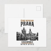 プラハ ポストカード (正面/裏面)