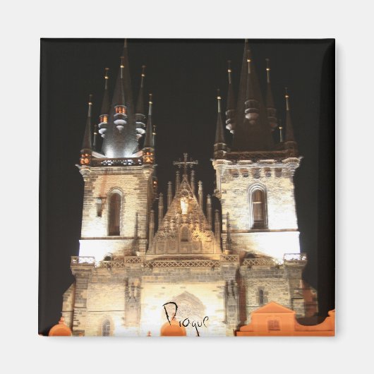 プラハ、 マグネット (正面)