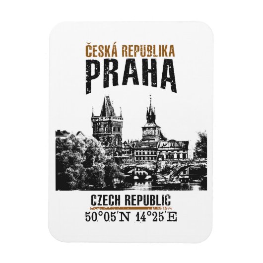 プラハ マグネット (縦)