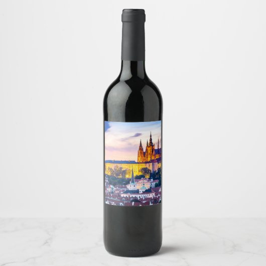 プラハ ワインラベル (正面)