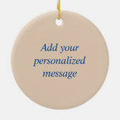 プラハ:夕べスカイライン セラミックオーナメント (裏面)