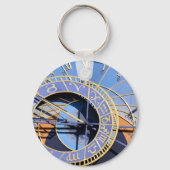 プラハ – 天文時計、チェキア・オロジ/プラハ キーホルダー (正面)