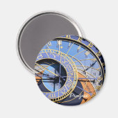 プラハ,天文時計,チェコ語(磁石) マグネット (正面/裏面)