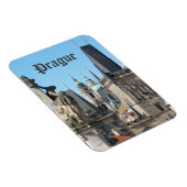 プラハ，旧市街広場，屋根 マグネット (右側)