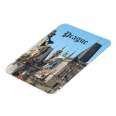 プラハ，旧市街広場，屋根 マグネット (左側)