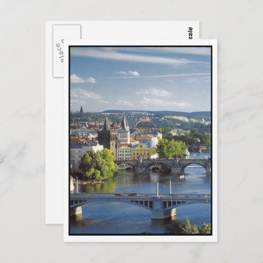 プラハ#3 – はがき (正面/裏面)