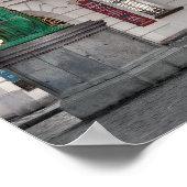 プラハ – Hradcanske Square Morning Poster ポスター (角)