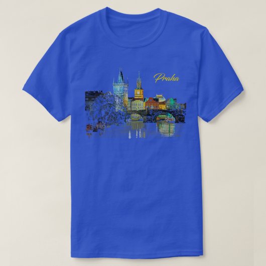 プラハ Tシャツ (デザイン正面)