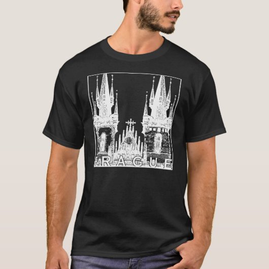 プラハ Tシャツ (正面)