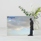 プラハ： Tomas Garrigue Masarikカード (スタンド正面)