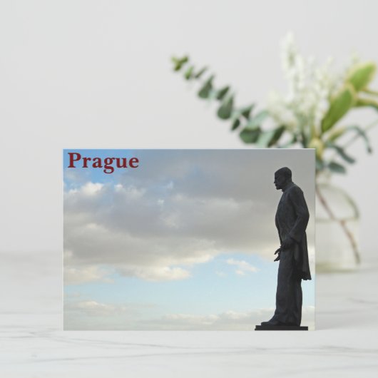 プラハ： Tomas Garrigue Masarikカード (スタンド正面)