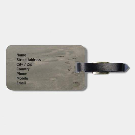 プラビダ！ ラゲッジタグ (裏面横)