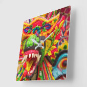 プラペナタランサシインバリ スクエア壁時計 (傾斜)