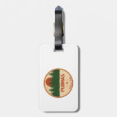 プラマス国有林 ラゲッジタグ (裏面縦)