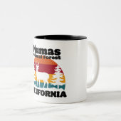 プラマス国立森林カリフォルニア ツートーンマグカップ (正面右)