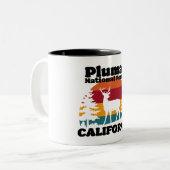プラマス国立森林カリフォルニア ツートーンマグカップ (正面左)
