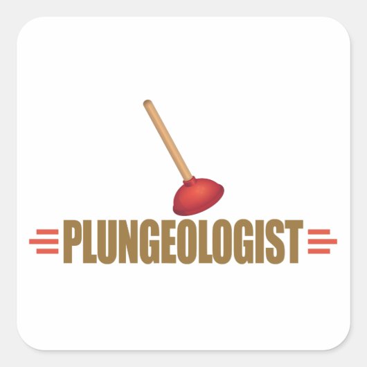 プラムおもしろいー スクエアシール (正面)