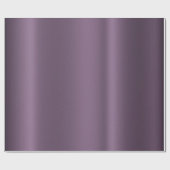 プラムおよび金ゴールドの金属パターン4 ラッピングペーパー (フラット)