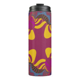 プラムとイエロークロス タンブラー