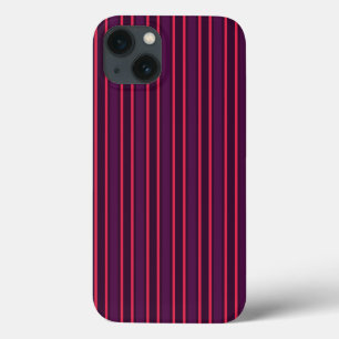 プラムと赤いキャンディストライプーのケースメイトiPhoneケース iPhone 13ケース