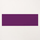 プラムの完璧エレガント – プ無地のム – ヨガマット (裏面(横))