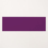 プラムの完璧エレガント – プ無地のム – ヨガマット (正面(横))