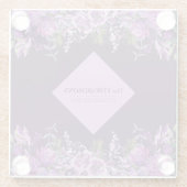 プラムの完璧:ガーデングラマー ガラスコースター (裏面)