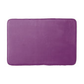プラムの無地 バスマット (正面)