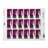 プラムの花嫁の旋回住所 シール (フルシート)