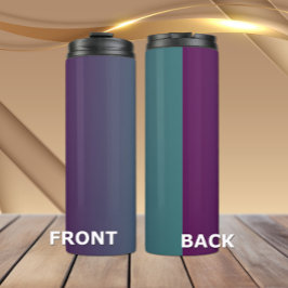 プラムの静けエレガントさ – プラムのグラデーションのタンブラー タンブラー