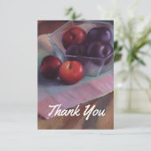 プラムの静物詩 サンキューカード (スタンド正面)