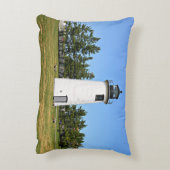 プラムアイランドライトハウスマサチューセッツ訛り枕 アクセントクッション (裏面(縦))