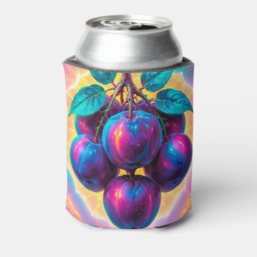 プラムイラストレーション 缶クーラー (缶裏面)